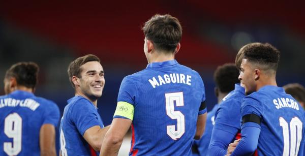 英格兰大胜马其顿，继续保持小组第一位置稳固